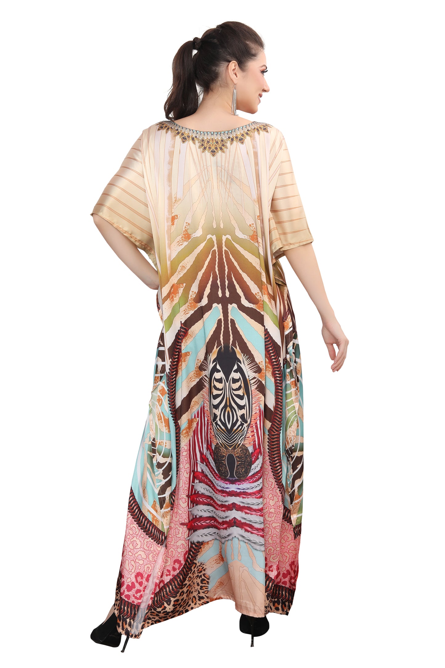 Load image into Gallery viewer, Women Digital Print Maxi Dress
