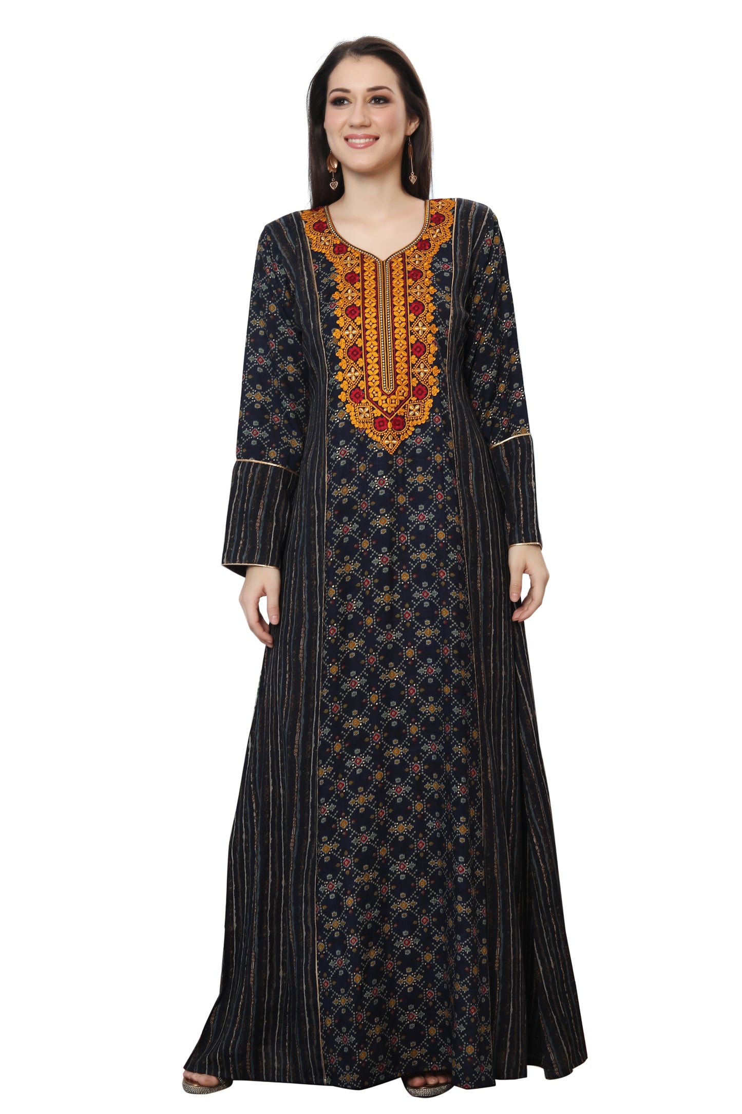 Abaya Kaftan Designer Jalabiya Gown – Maxim Creation