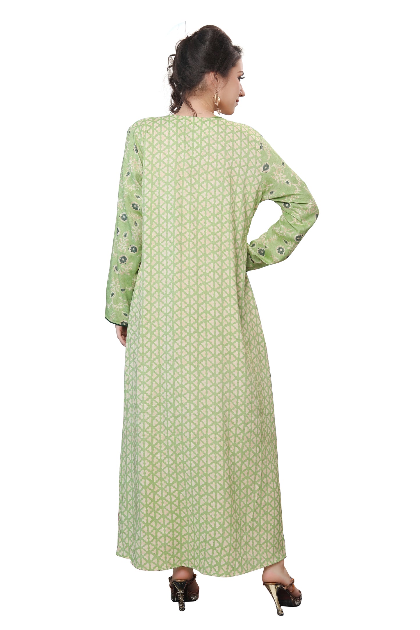 Designer Abaya Caftan Maxi Gown for Women - Maxim Creation