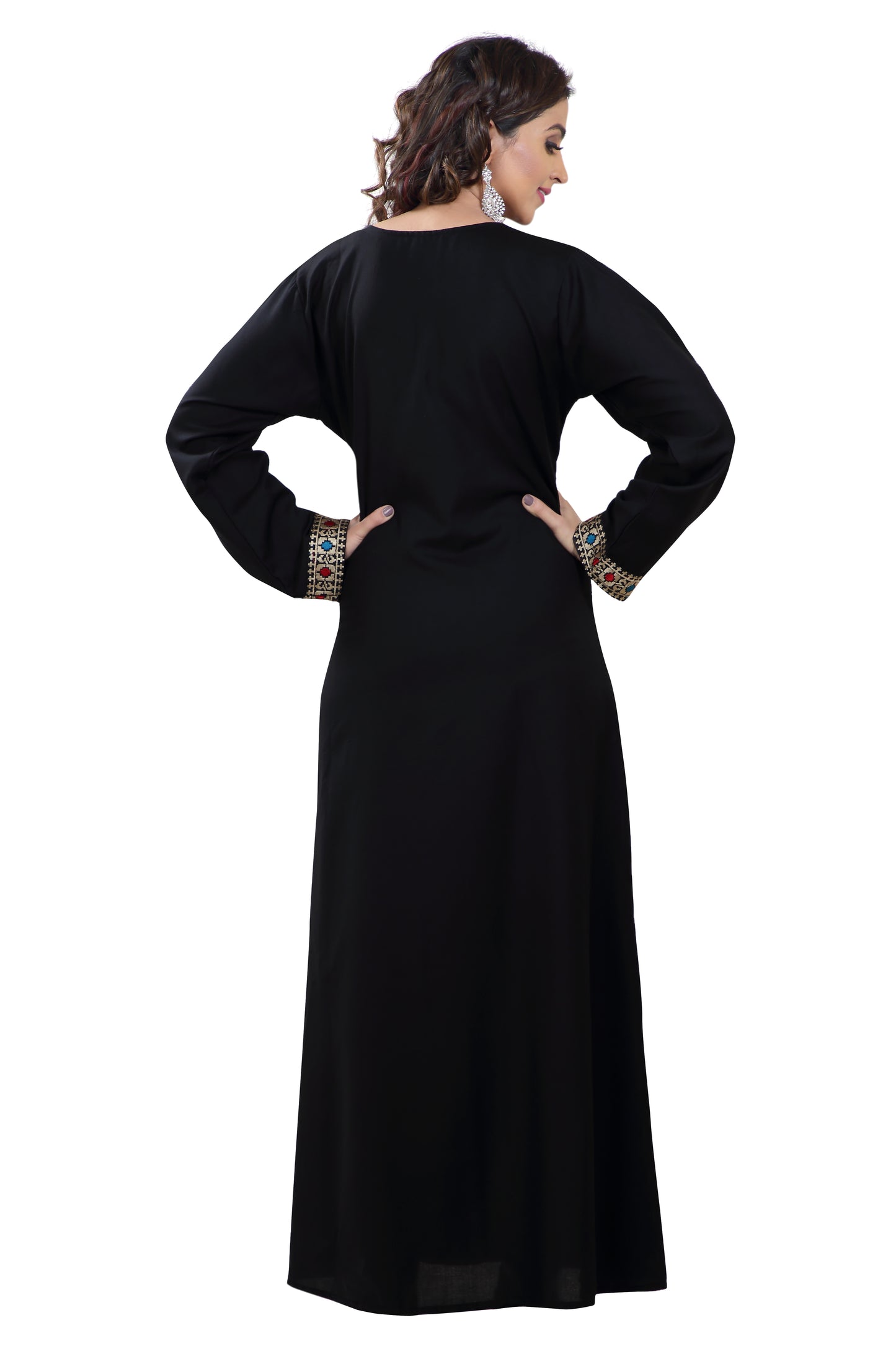 Dubai Farasha Daily Wear Maxi Dress - Maxim Creation