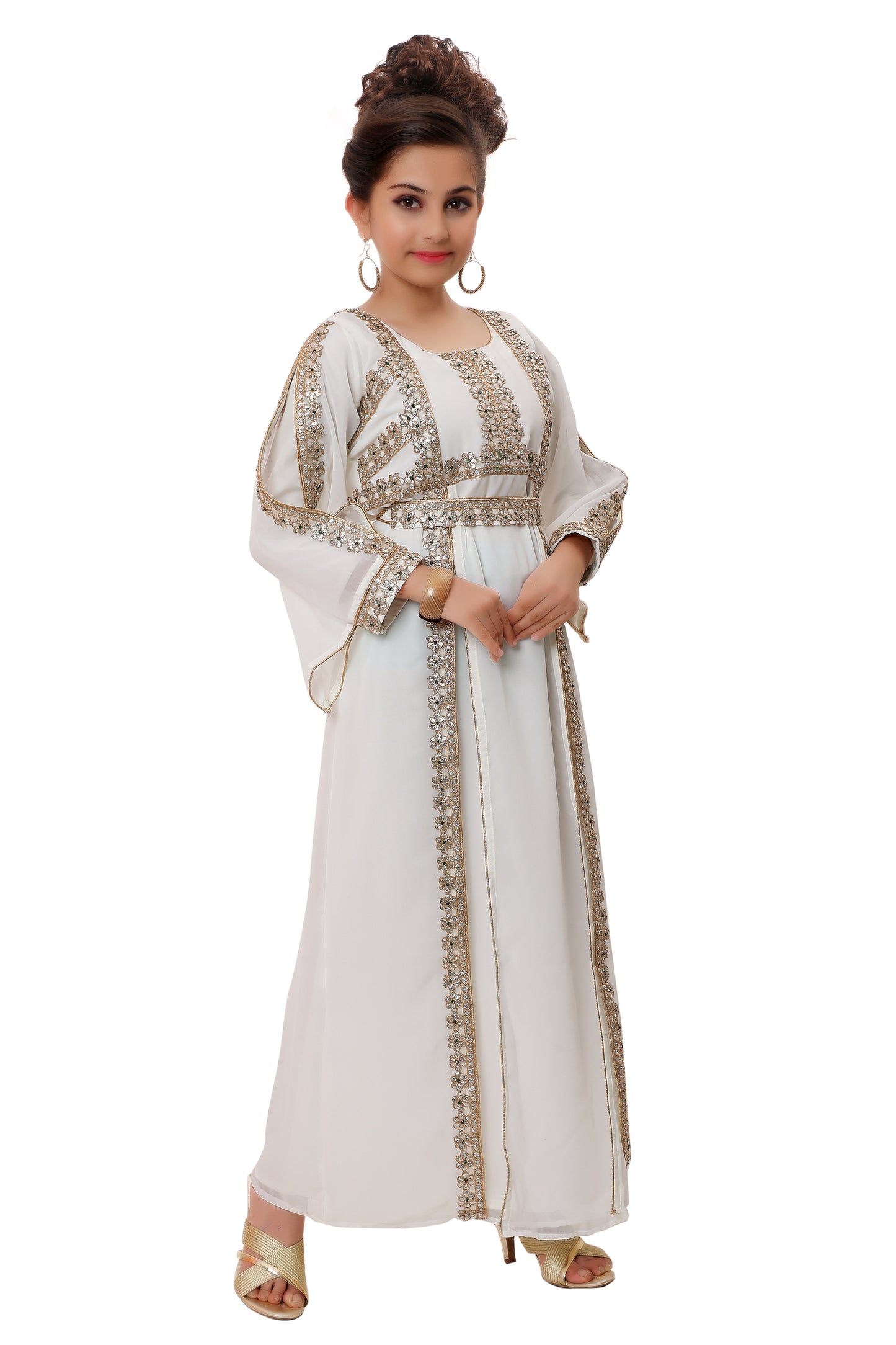 maxi ivory embroidered dress 11 years Madeline Lace Dress (ivory) 12-14Y