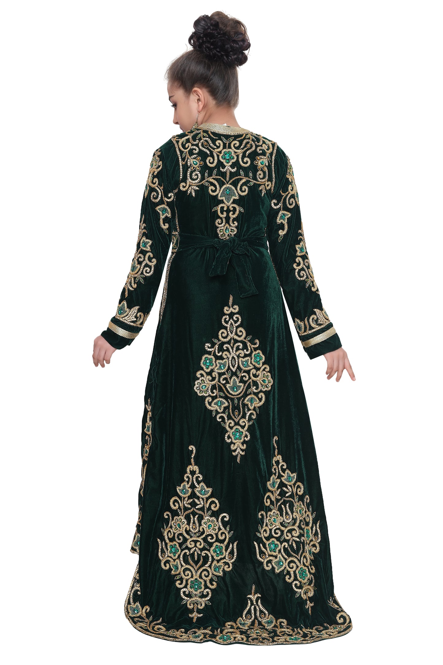 Designer Maxi Long Sleeve Kaftan Maxim Creation Designer Maxi Long Sleeve Kaftan Maxim Creation