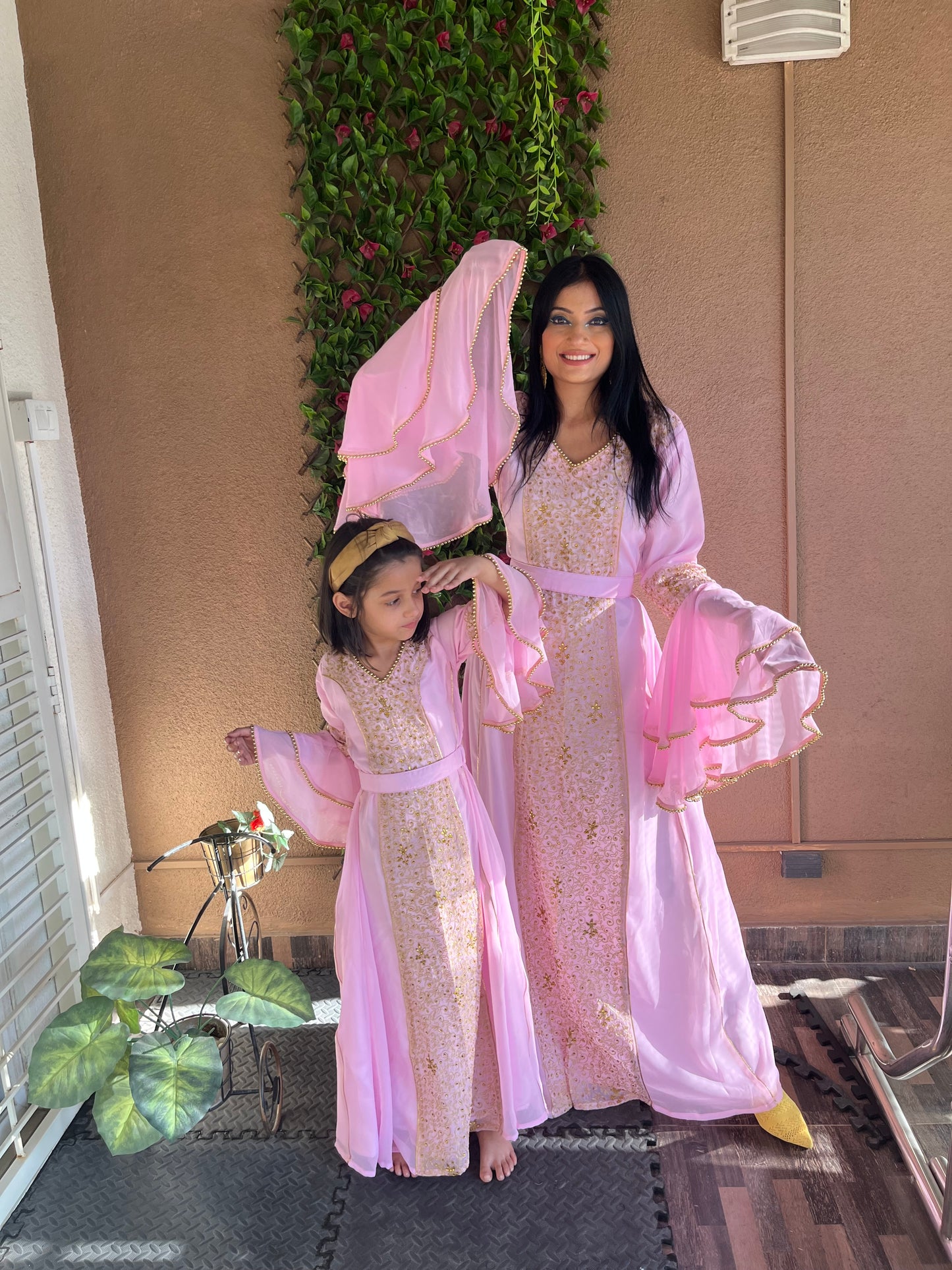 Pink Party Dress Arabian Kaftan Gown Henna Caftan Dress – Maxim Creation Pink Party Dress Arabian Kaftan Gown Henna Caftan Dress – Maxim Creation