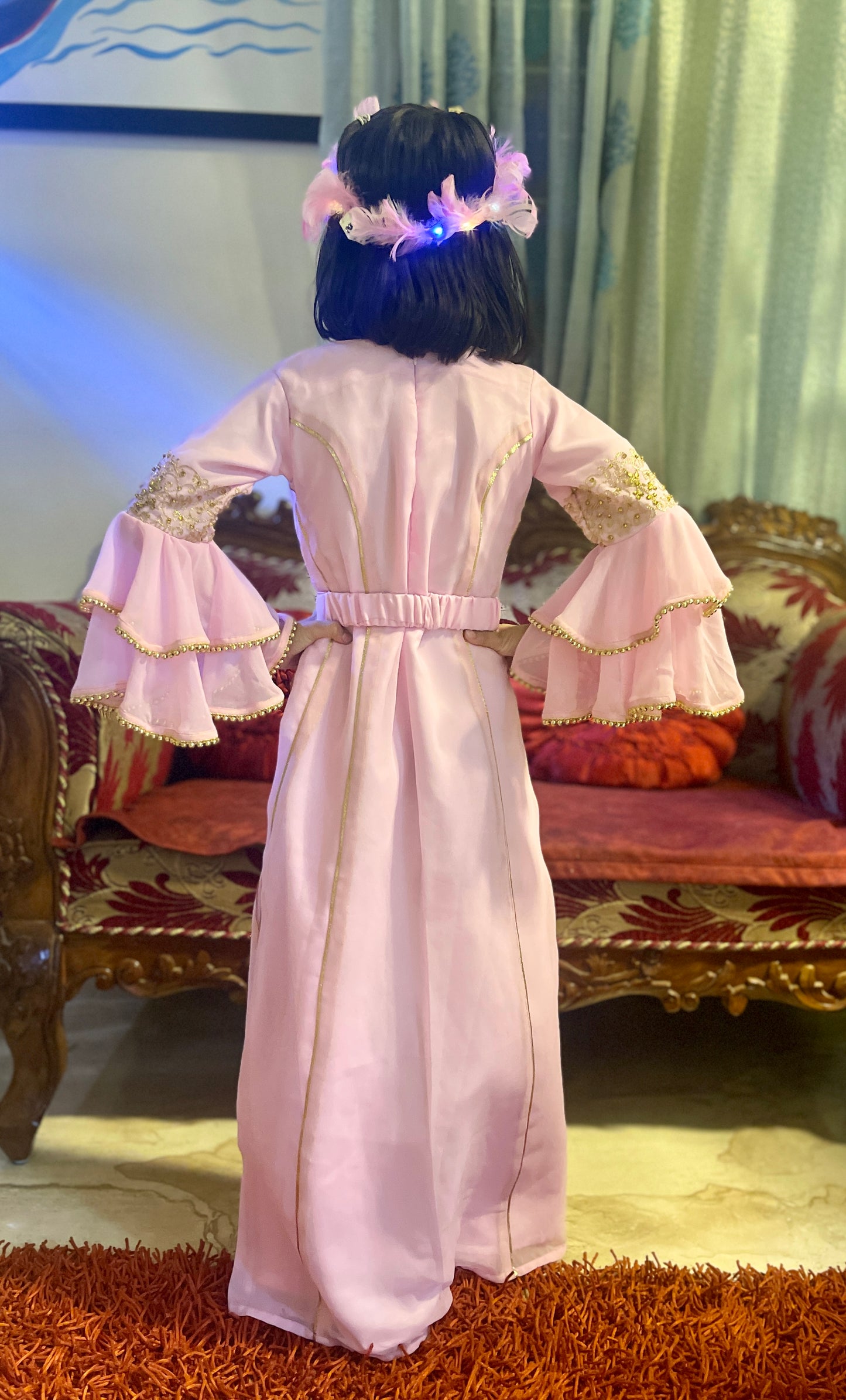 Hand Embroidered Designer Partwear Dress For Children Maxim Creation Hand Embroidered Designer Partwear Dress For Children Maxim Creation