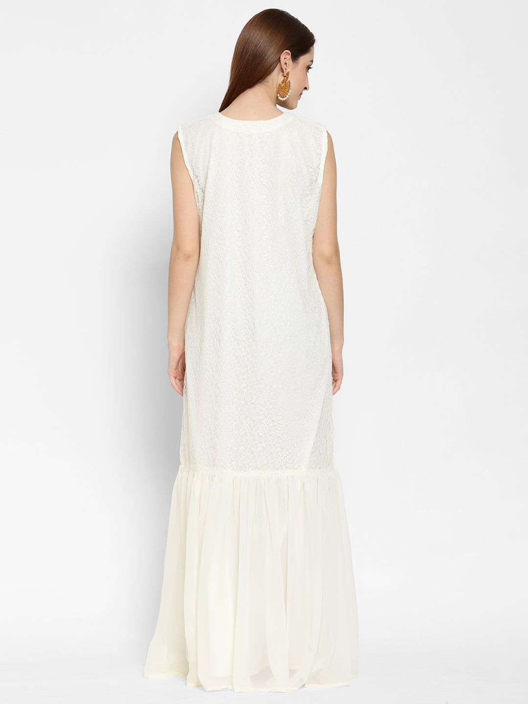 cut work embroidered woven maxi dress Karen Millen Cutwork Beaded Embroidered Woven Maxi Dress in Aqua