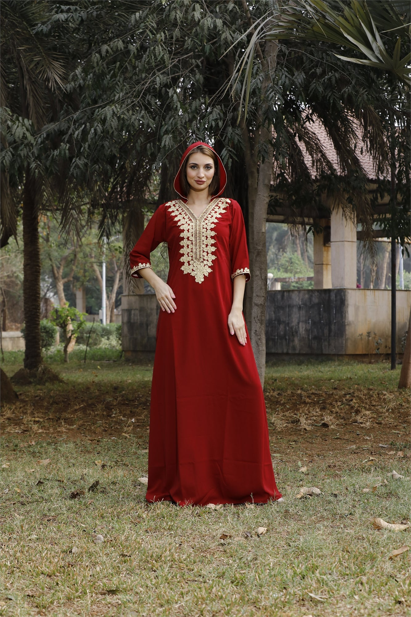 Designer Abaya Caftan Haute Maxi Gown