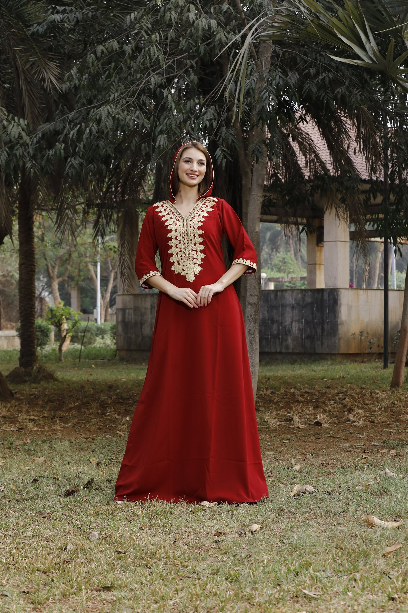 Designer Abaya Caftan Haute Maxi Gown