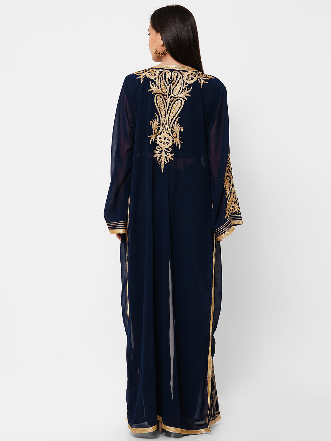Load image into Gallery viewer, Traditional Caftan Cocktail Party Gown - Maxim Creation
