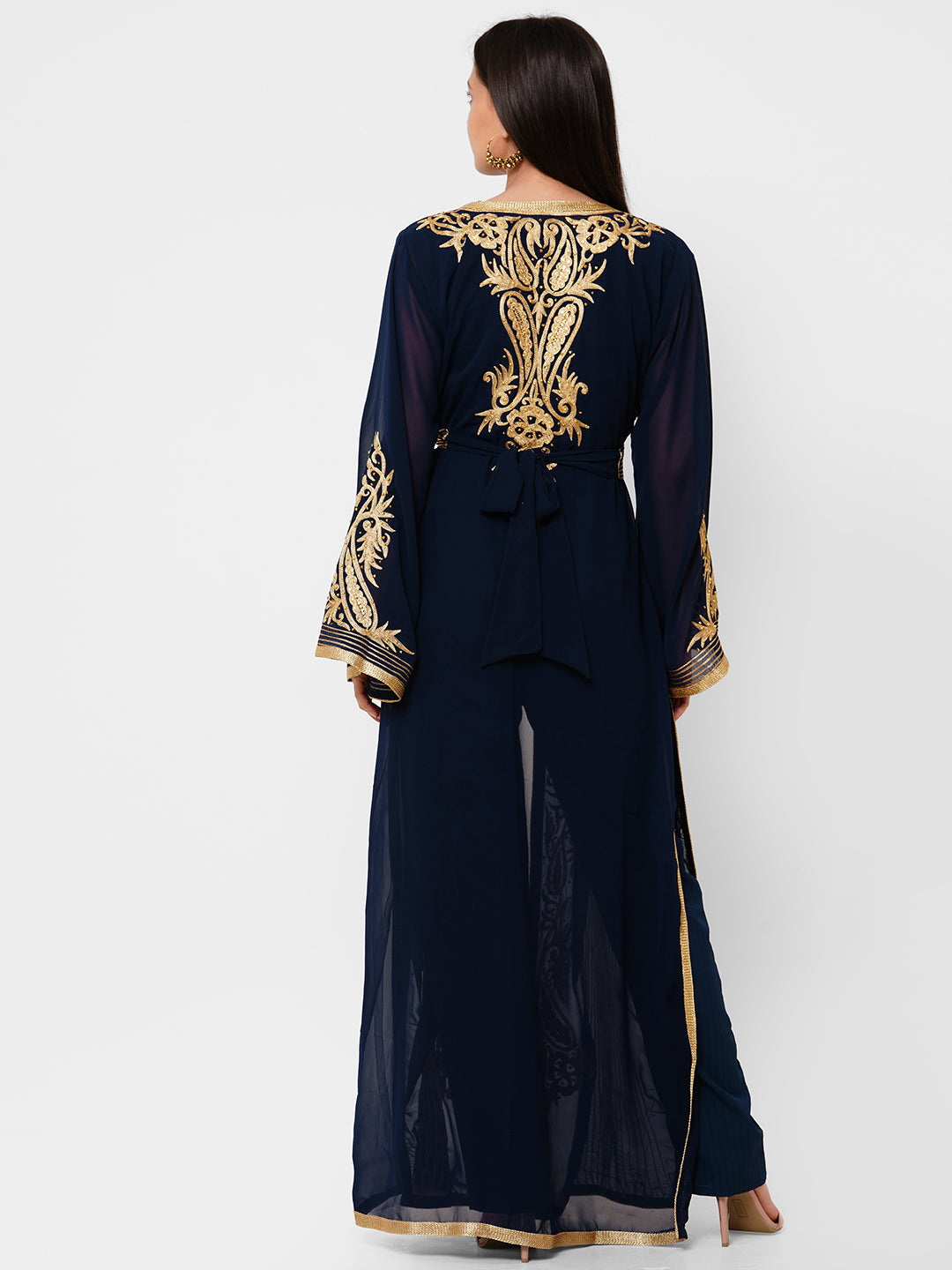 Load image into Gallery viewer, Traditional Caftan Cocktail Party Gown - Maxim Creation
