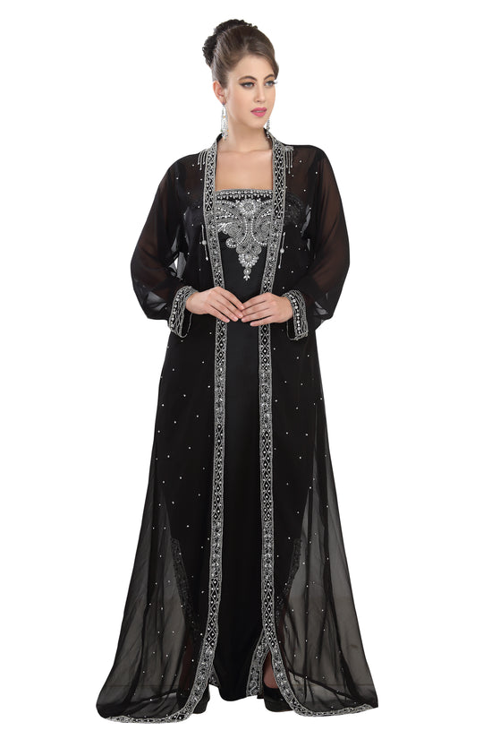 Load image into Gallery viewer, Algerian Style Caftan Dress - Maxim Creation
