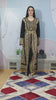 Traditional Jalabiya Karakou Embroidery in Golden Thread-Work Gown